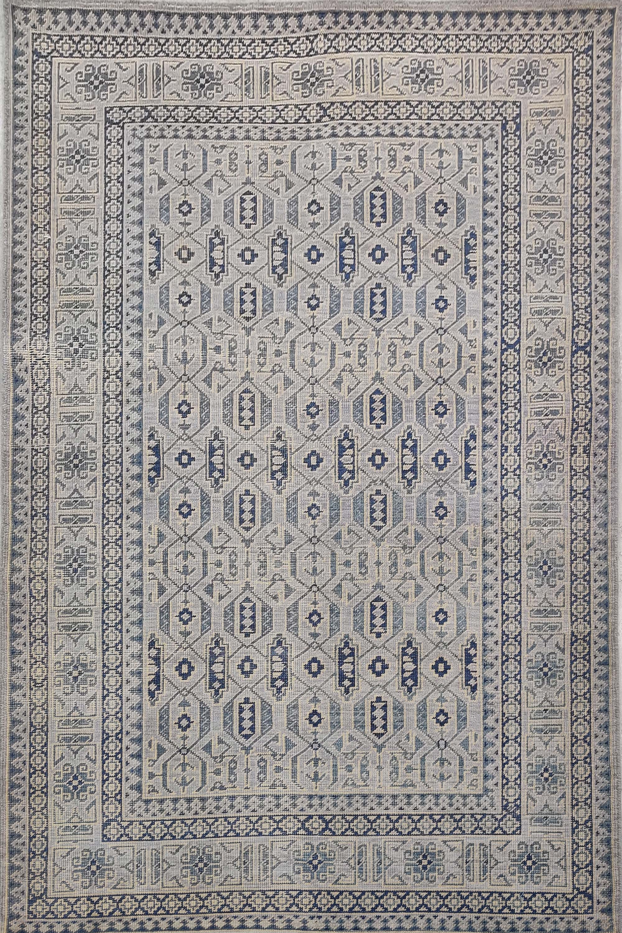 6x6ZEROPILE HAND KNOTTED OAC rugs